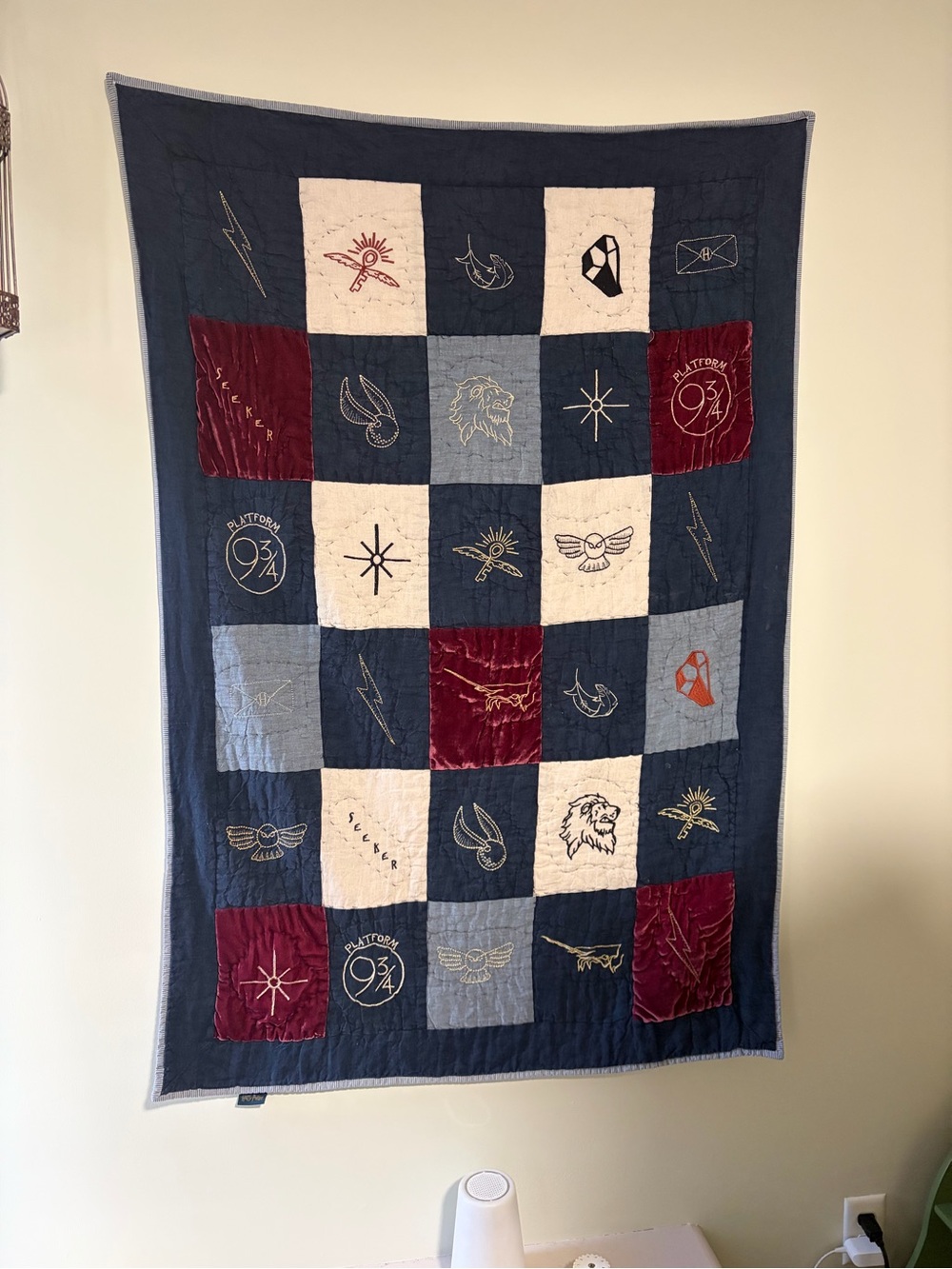 Pottery Barn Kids - Harry Potter Toddler Quilt